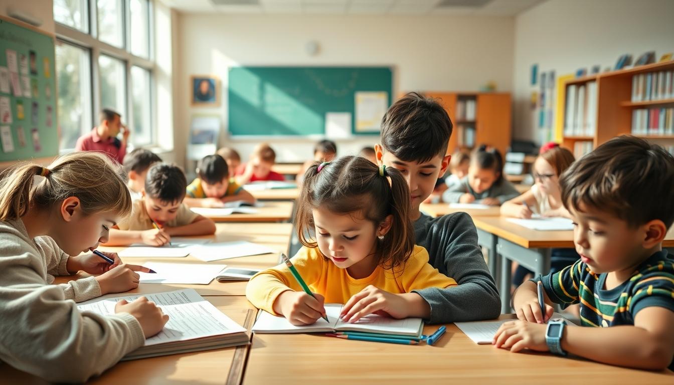 Organized study environment supporting productive learning